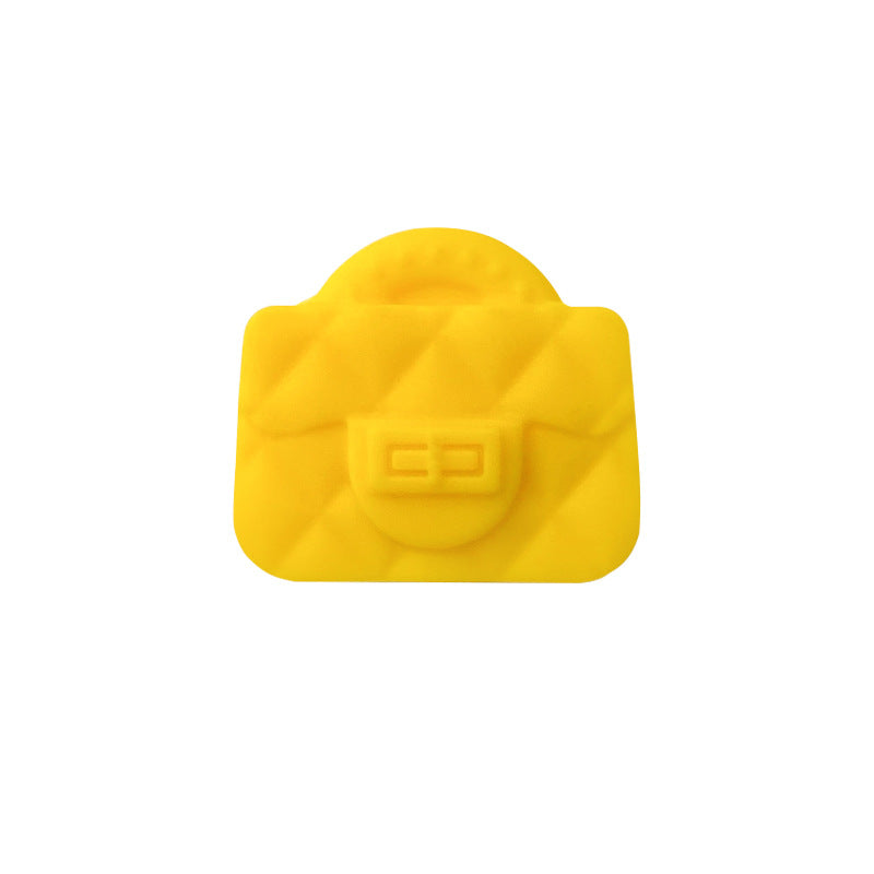 Wholesale 10PCS Silicone Backpack Shape Focal beads